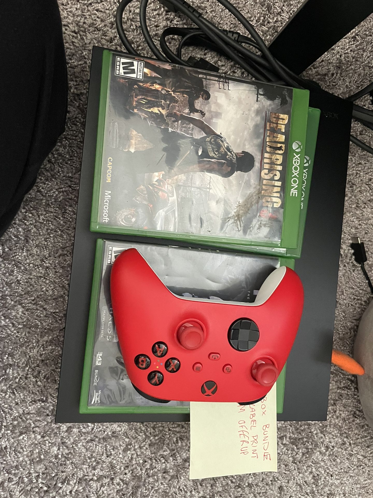 Xbox One X With Series X Controller And 3 Games