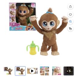 Fur Real Peanut The Playful Monkey 