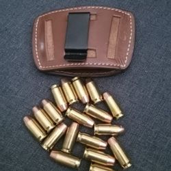 17 .45 HP With Leather IWB 