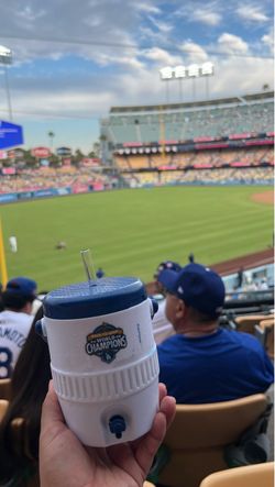 LA Dodgers 2024 Back-to-Back World Champions Mini Cooler Cup