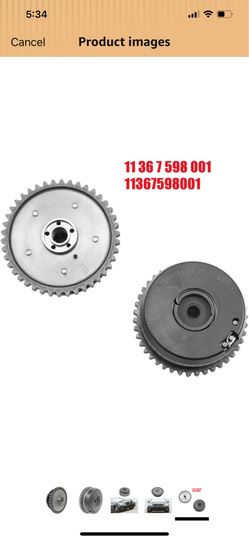 Camshaft gear BMW