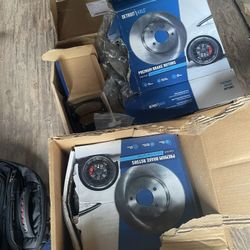 Brake Rotors And Front Pads 