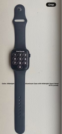Apple Watch Midnight Aluminum with Sport Band