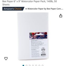 High Quality Water Color Paints And Paper