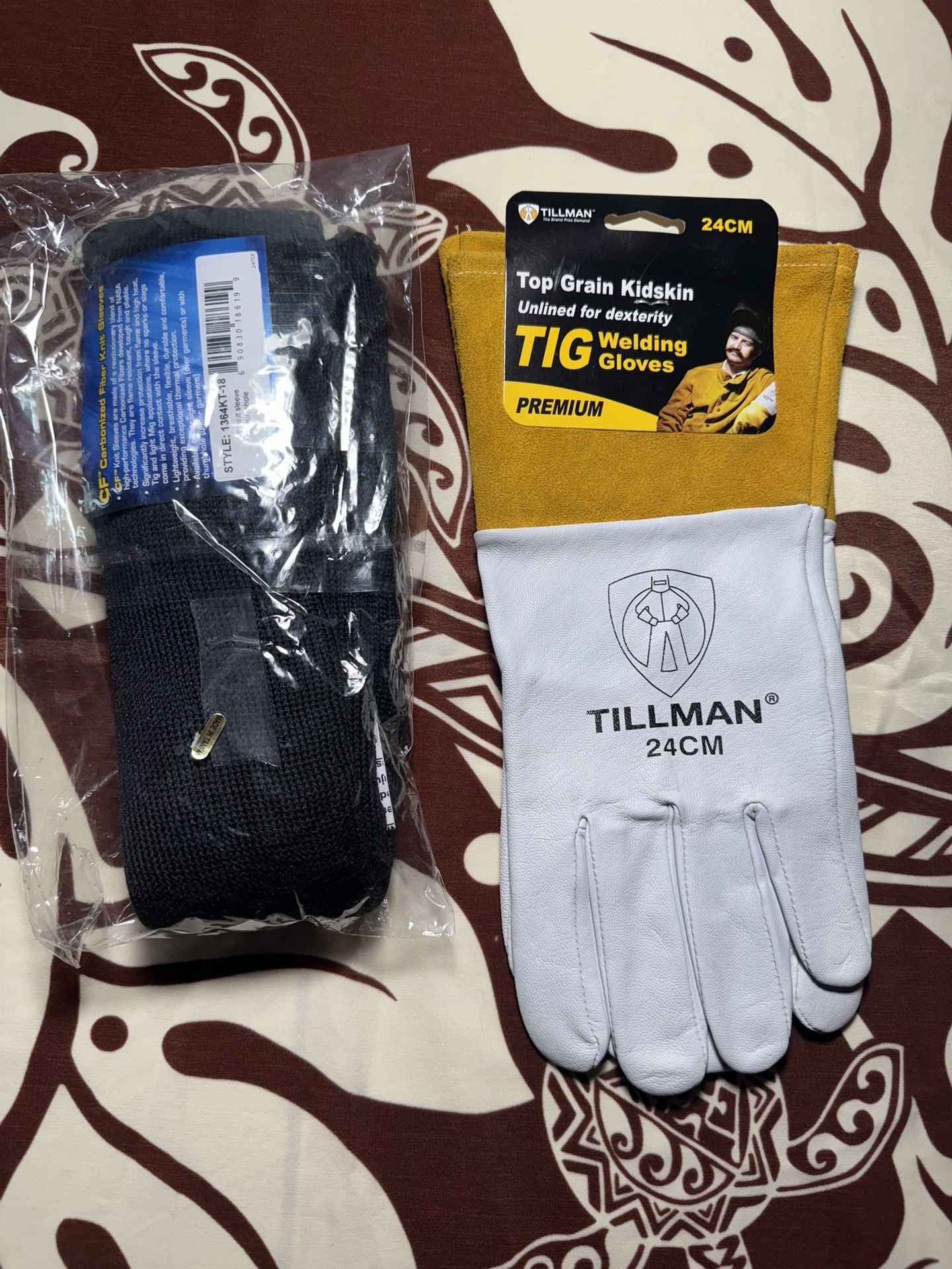 New TIG Welding Gloves And FR Sleeves