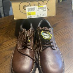 Back To School new GBX Leather Shoes Work  Mens Size 10