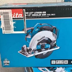 Makita 18 V Lxt Lithium Iron Cordless 6 1/2 Inch Lightweight Circular Saw And General Purpose Blade Tool Only