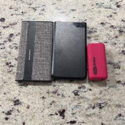 Lot of 3 battery Packs