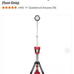 M18 18-Volt Lithium-Ion Cordless Rocket Dual Power Tower Light