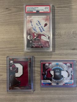 Kyler Murray & Marvin Harrison Jr. Cardinals Patch/Auto Cards