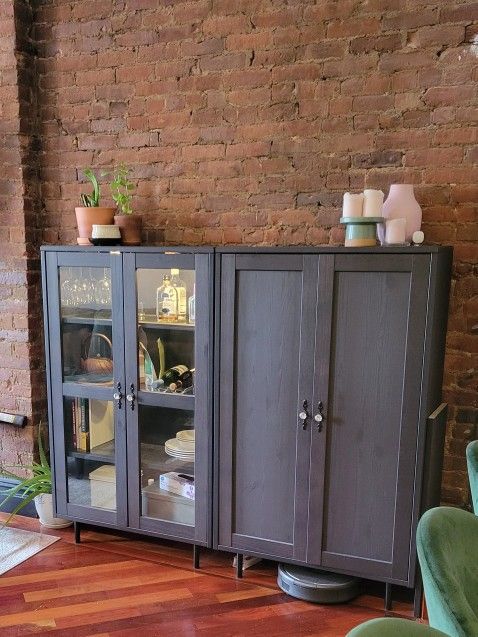 Ikea Wooden Cabinets