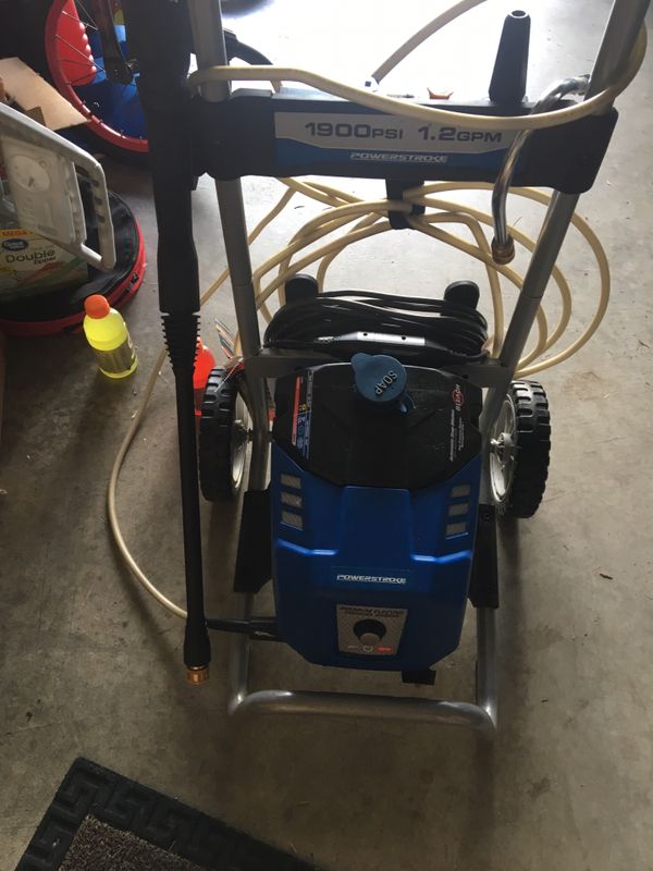 Powerstroke 1900 psi power washer pressure washer electric for Sale in
