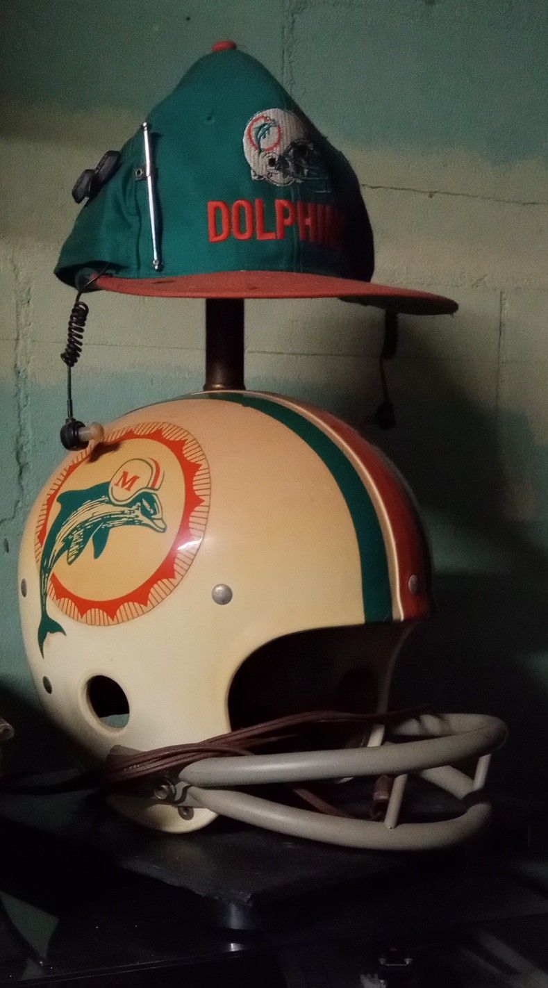 Miami Dolphin Football Helmet Lamp & Miami Dolphin AMC