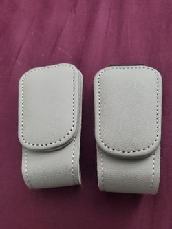 Sun Visor Eyeglass Holder Magnetic Clip Leather