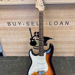 FENDER Squier Affinity Stratocaster Brown Sunburst Left Handed Electric Guitar