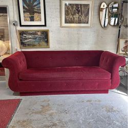 Velvet Mohair Sofa