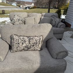 Jackson Furniture (USA MADE) Couch And Chair LIKE NEW