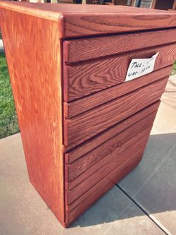 100% Wood Stand Up Dresser