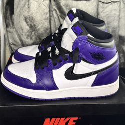 Air Jordan 1 Retro High OG "Court Purple 2.0" (GS)