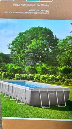 Pool - unopened / unused -Intex 16ft x 8ft x 42in deep