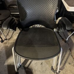 Herman Miller Caper Black Chairs 4 Available 