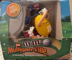 M&M’s Mulligan-Ville Golf Candy Dispenser – New Open Box