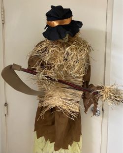 The Harvester scarecrow animatronic Halloween prop