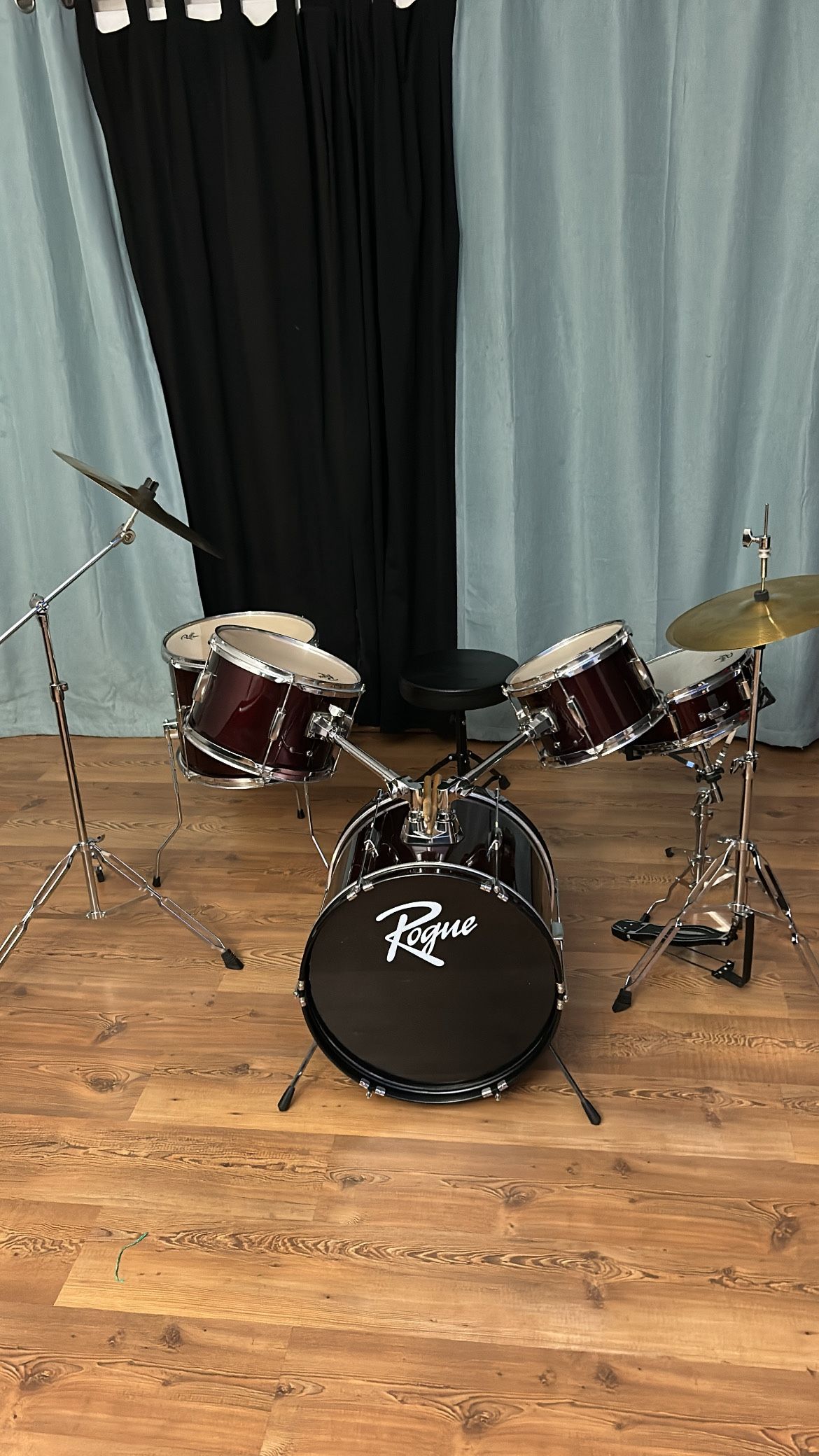 5 Piece Drum Set