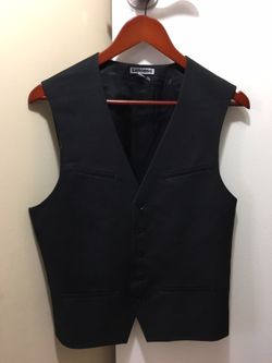 EXPRESS dress vest. New. Black. Original $98.
