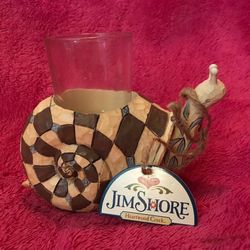 2017 Jim Shore Snail Votive Candle Holder (contact info removed) NEW in Box!
