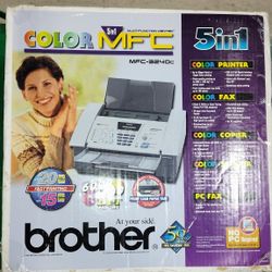 Brothers Color Fax Machine Scanner Copier PC Fax