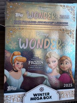 Topps Disney Wonder 2025 Winter Box - 66 cards