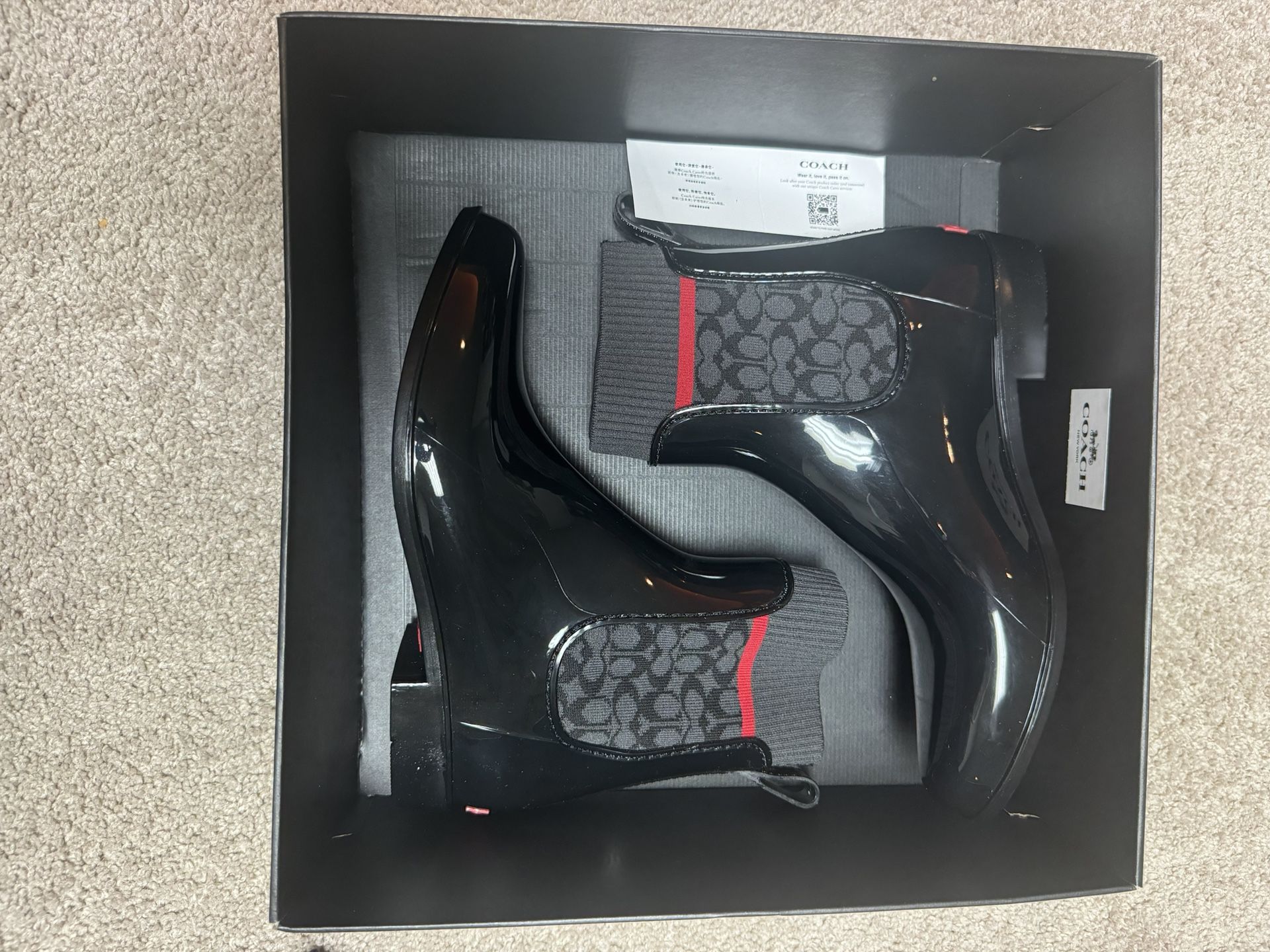 Coach Rain Boots