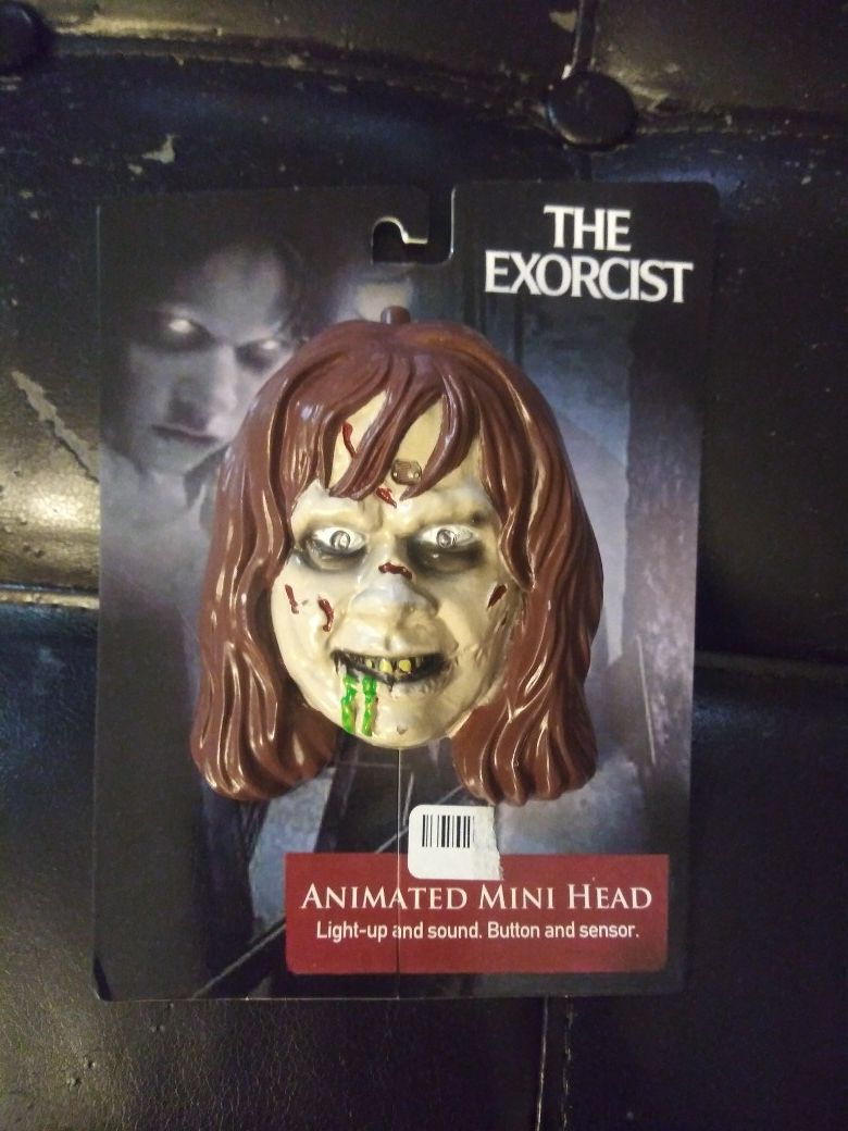 The Exorcist Animated Mini Head Linda Blair
