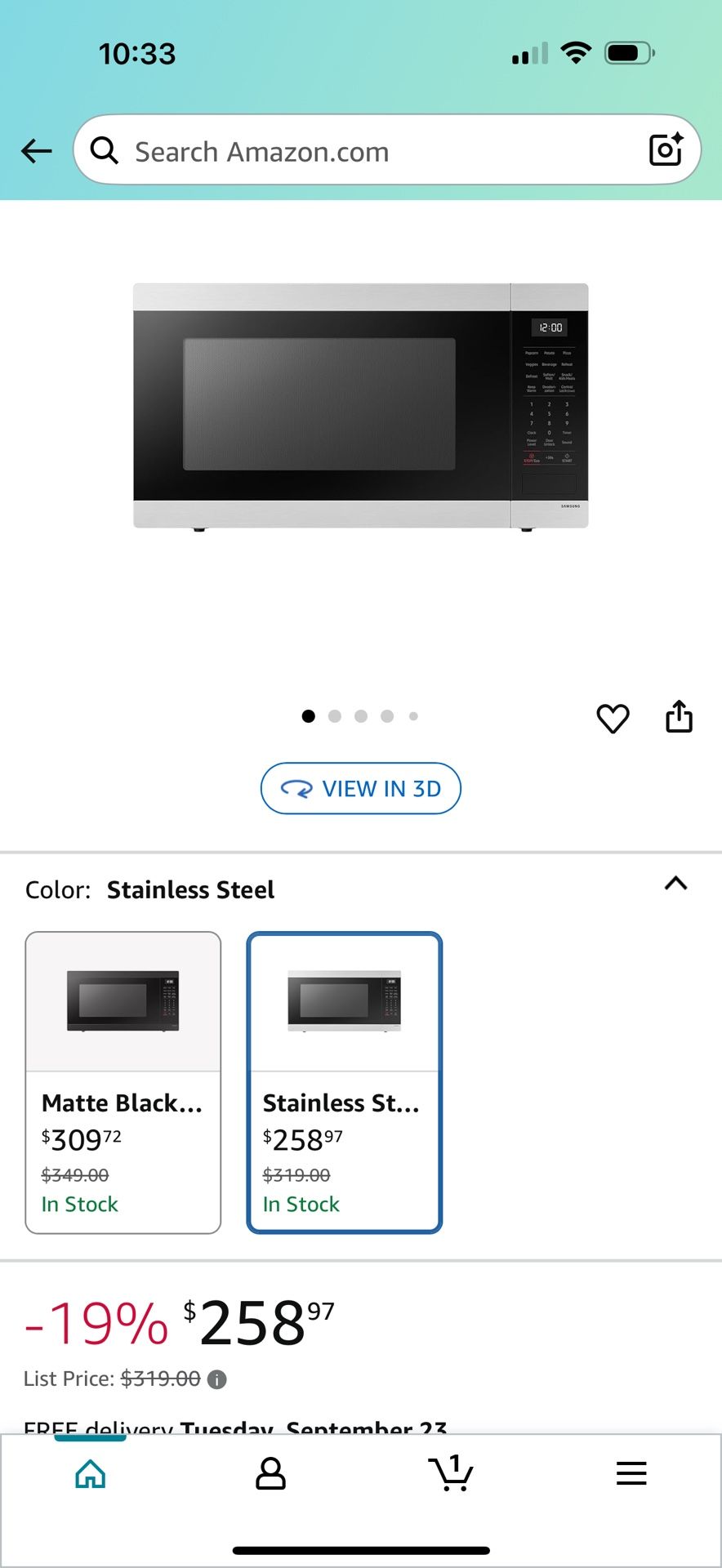 Samsung Microwave