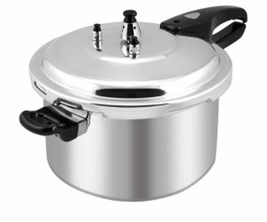 Barton 7.4Qt Pressure Canner Release Valve Aluminum Canning Pot Cooker Pot Stove Top Instant Fast Cooking Pot Stewing Locking System, 7.4 Quart  7