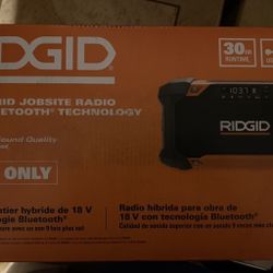 brand new factory sealed 18V Hybrid Jobsite Radio with Bluetooth Technology (Tool Only)