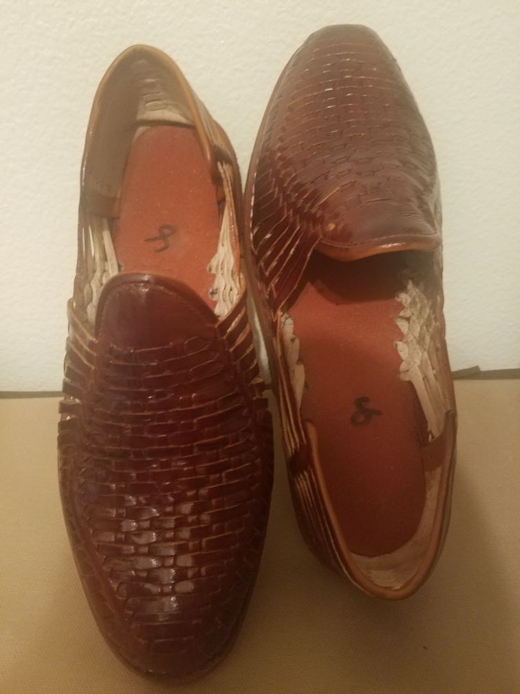 Huaraches cerrados de hombre