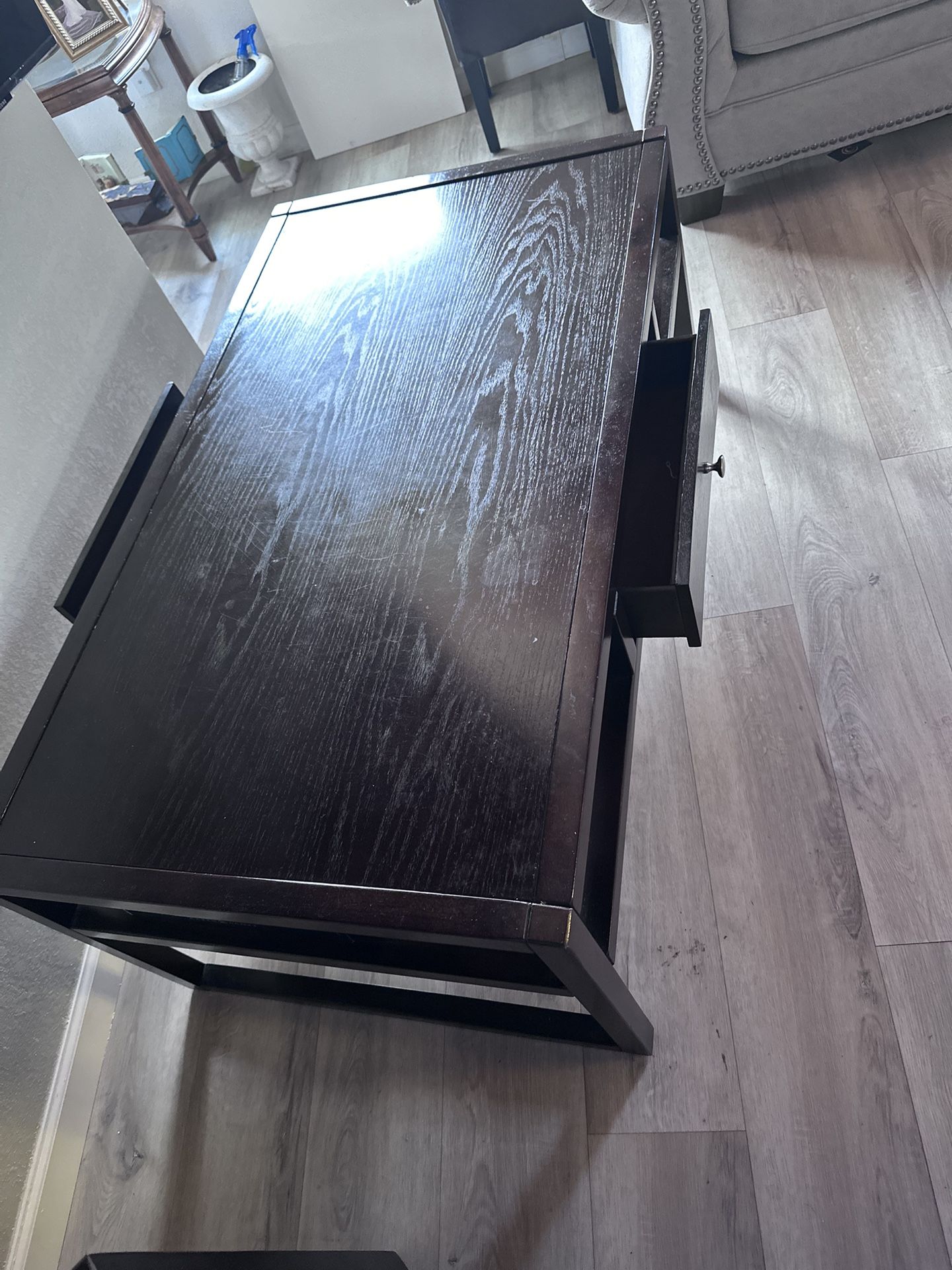 Living Room Coffee Table And Side Table