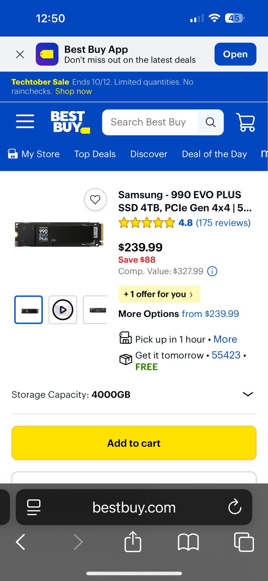 Samsung 990 Evo Plus SSD