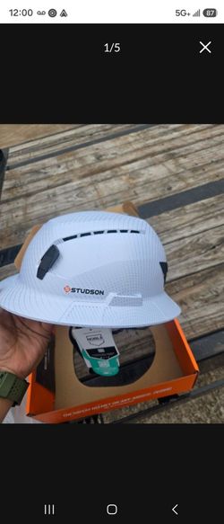 Hard Hat Studson Full Brim Carbon Fiber