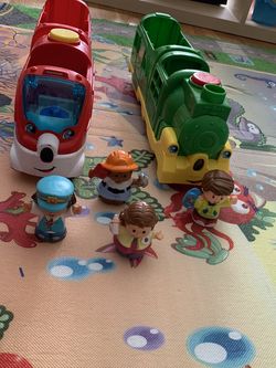 Fisher Price Family And Trains