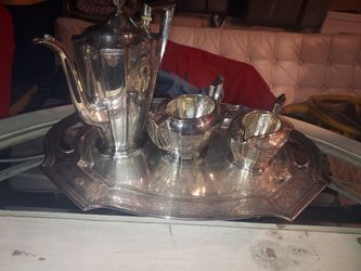 Sterling Silver Vintage Tea Set