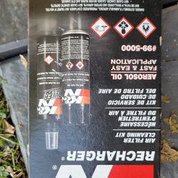 K&N Air Filter Cleaner Kit Never Opened Box