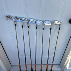Mizuno MP-67 cut muscle 4-PW project x 6.5 precision extra stiff shafts Right handed Blade Iron set.