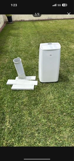 LG. Portable AC unit 8000 BTU with remote like new. $200