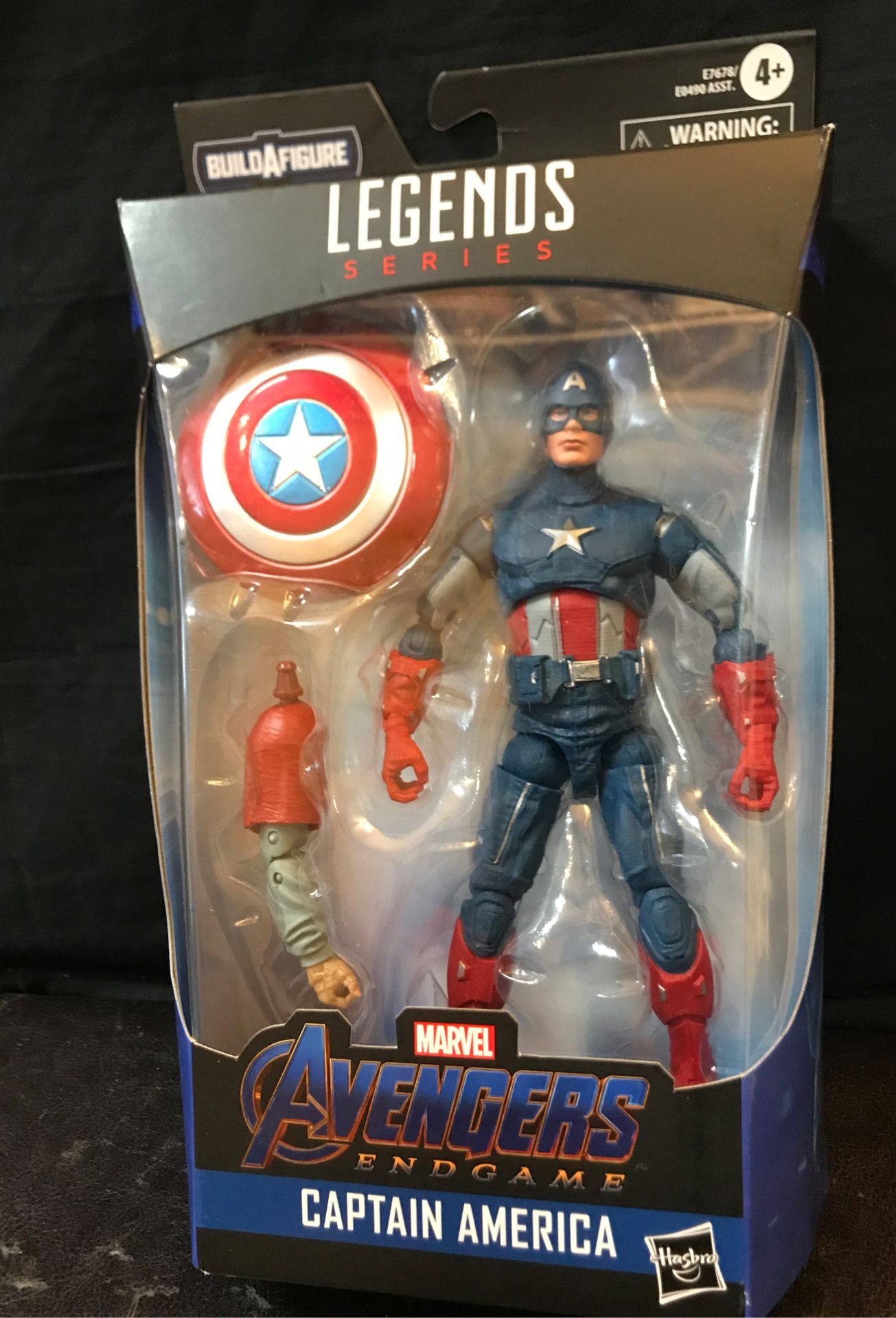 Avengers Marvel Legends Series Endgame Captain America 6”Collectible Action Figure.