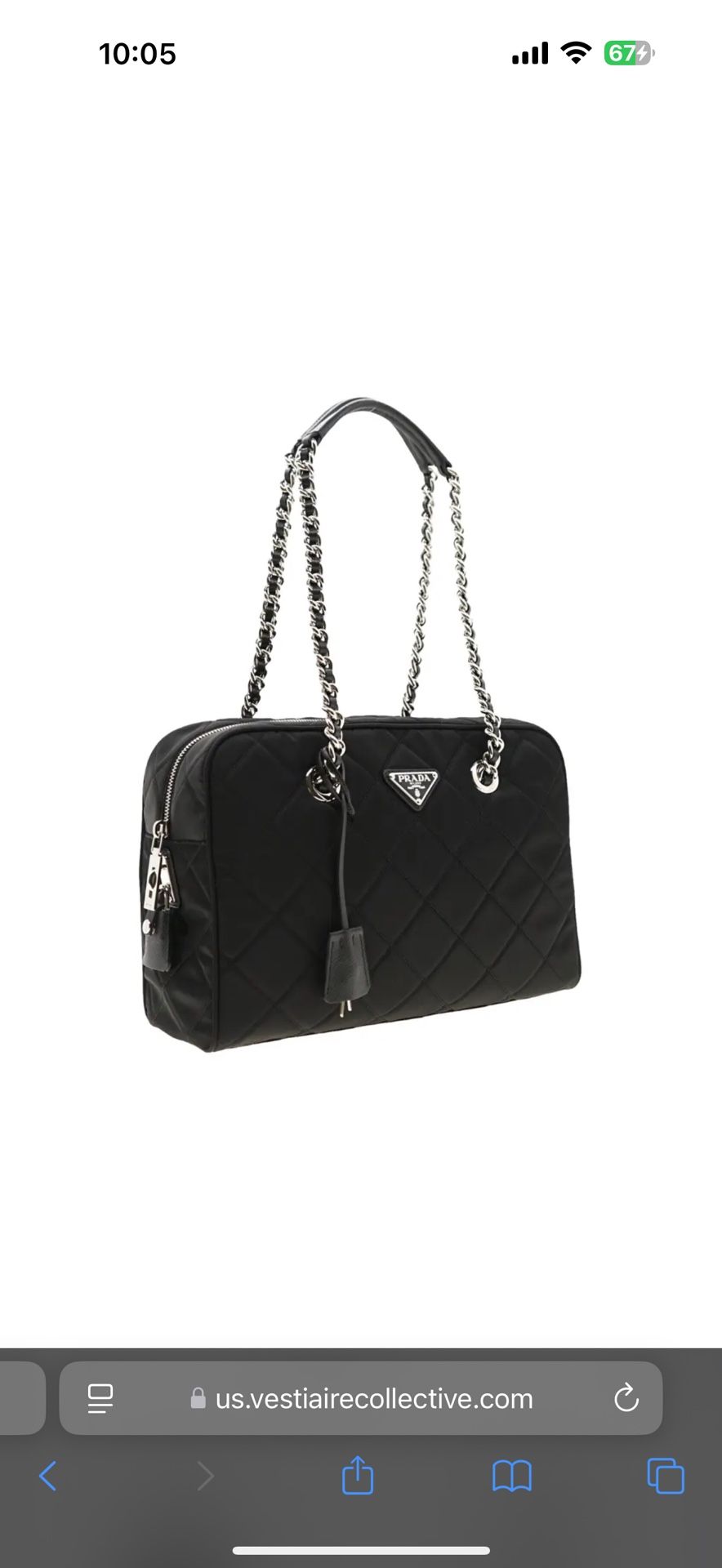 Prada Leather Crossbody/Shoulder Bag 100% Authentic