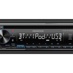 Kenwood KDC-BT282U Bluetooth Single Din CD Car Radio Receiver