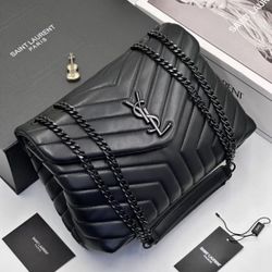 Black Saint Laurent Loulou Chain Bag  Excellent Condition 